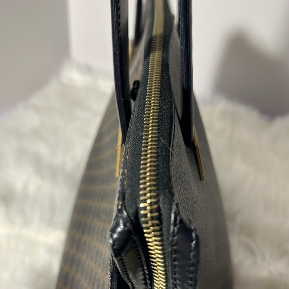 Celine Macadam Hand Bag Leather Pvc #164546C40B. P33 - Picture 10 of 13